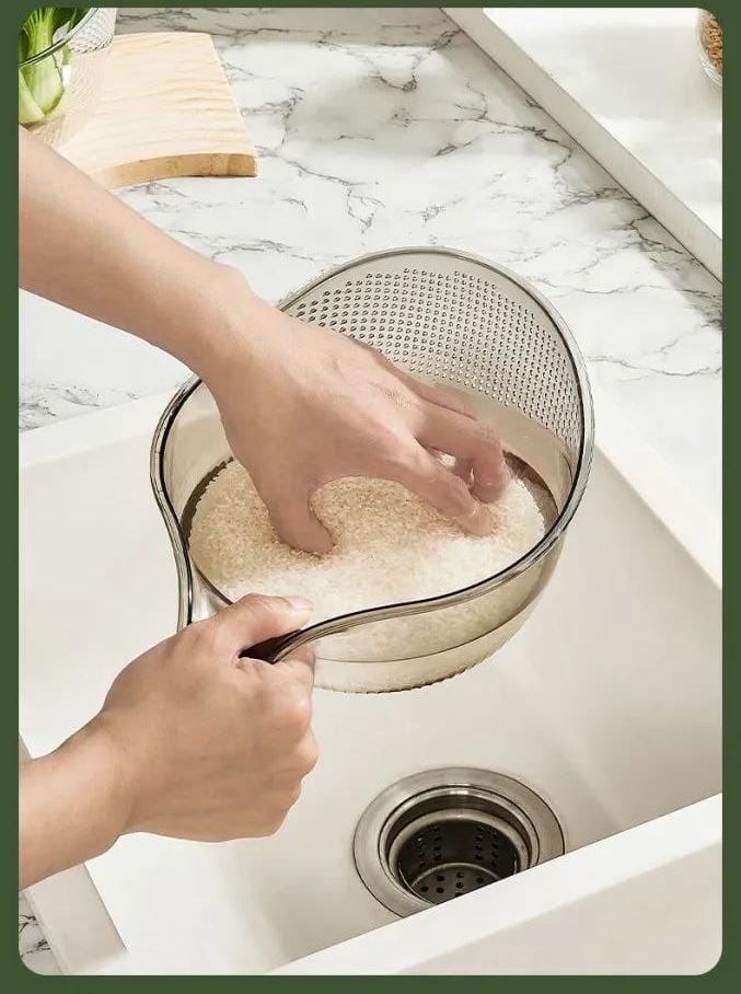 Acrylic colander