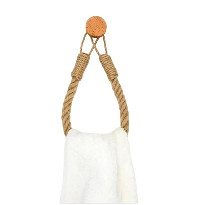 Artistic & creative Hemp Rope like Tissue/Hand towel holder