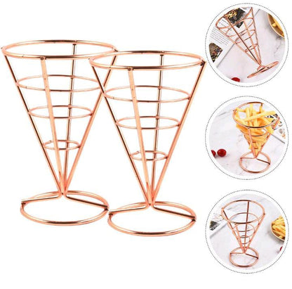 2 pcs Chips basket conical