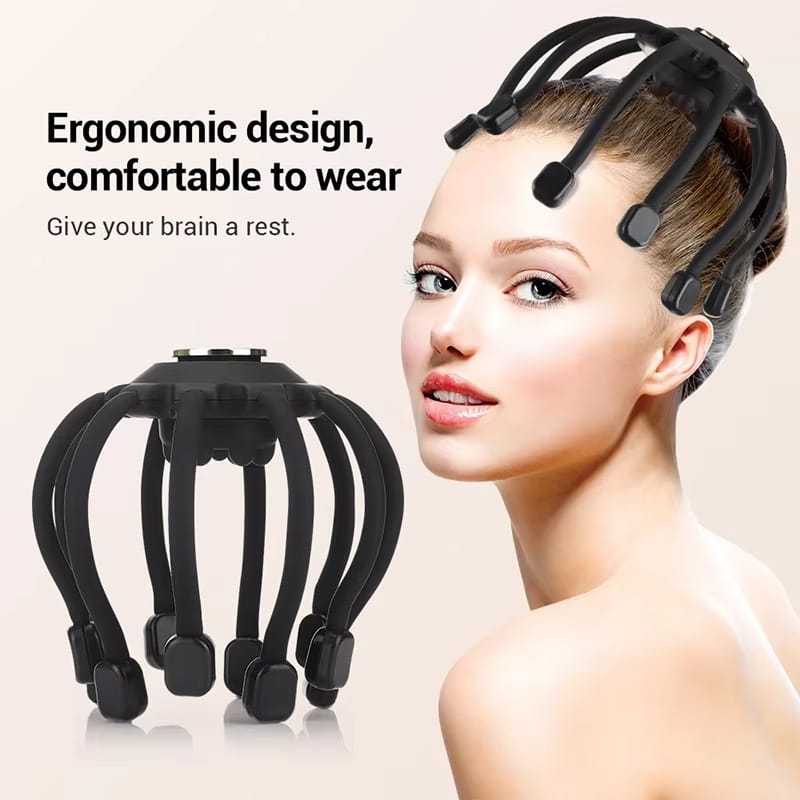 Electric Octopus claw anti stress head massager