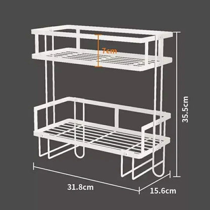 Double layer Toilet Rack