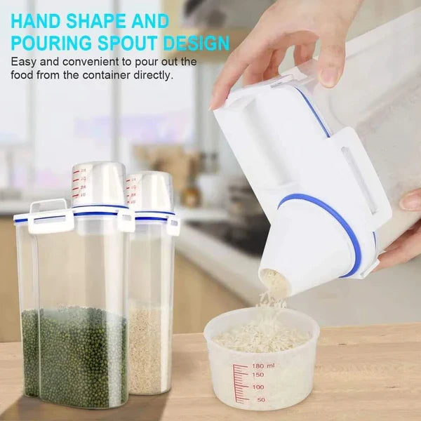 3pcs Cereal Jars