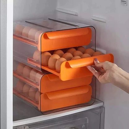 Premium 32 Grid Egg Storage Holder Heavy-Duty Plastic Egg Crate with Stackable Design Ideal for Home, Kitchen, Bakery & Poultry Use in Kenya