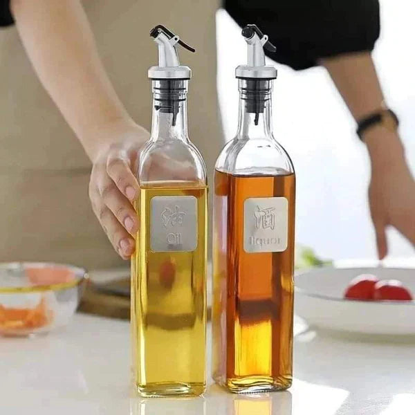 Oil/Vinegar Glass Dispenser