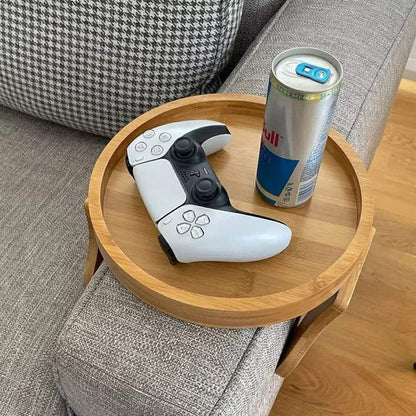 Bamboo Sofa Armrest Tray