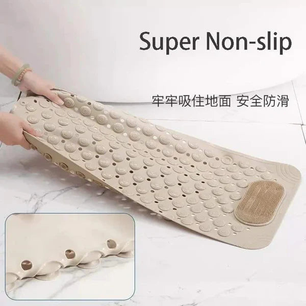 Antislip Bathroom Mat Shower Mats With Foot Massage Area