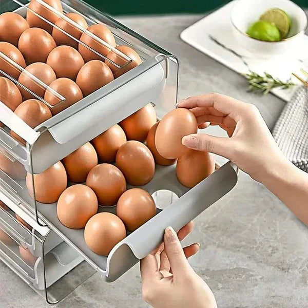 Double Layered 32grid Egg Tray
