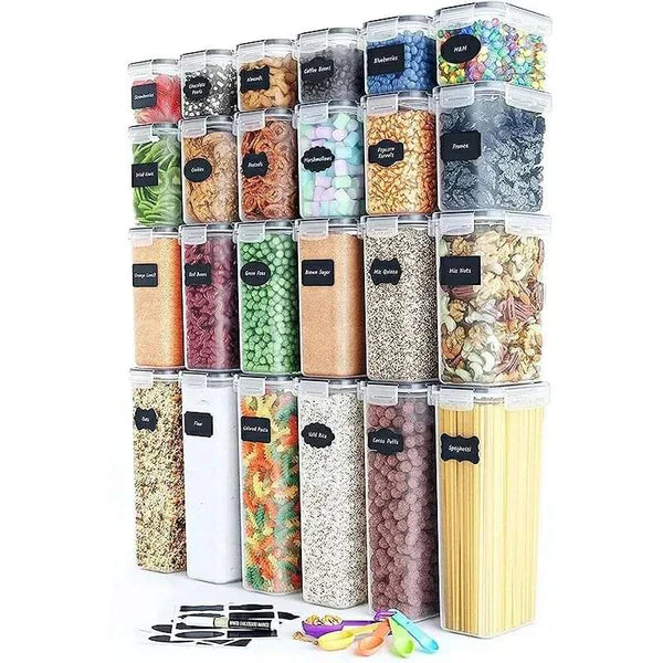 7pcs Food/Pantry Storage Containers