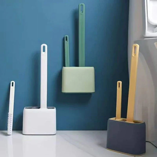 2 in 1 toilet/bathroom area cleaning brush