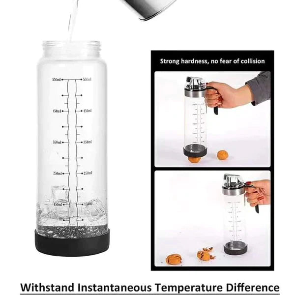 High Borosilicate Oil Jar
