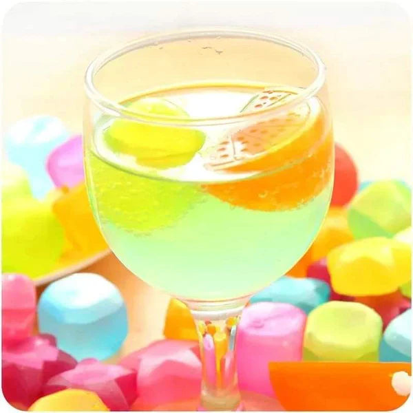 20pc pack Reusable silicone ice cubes