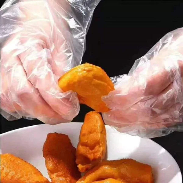 Eco friendly disposable gloves 100pcs