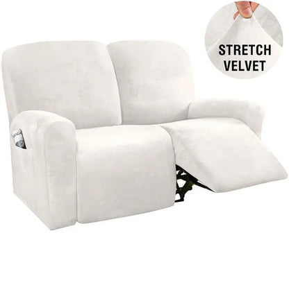 Recliner Velvet Covers Sofa Slipcovers