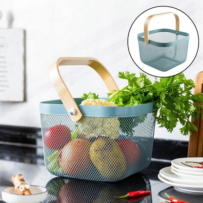 Multipurpose Organizing Mesh Basket Picnic/Fruit Basket-1 Pc