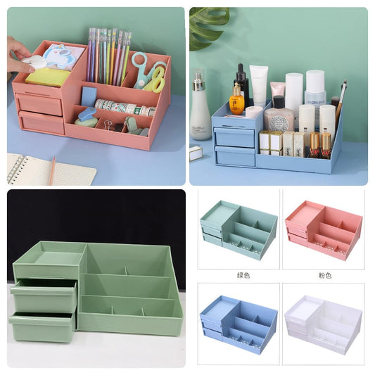 Plastic make up organiser