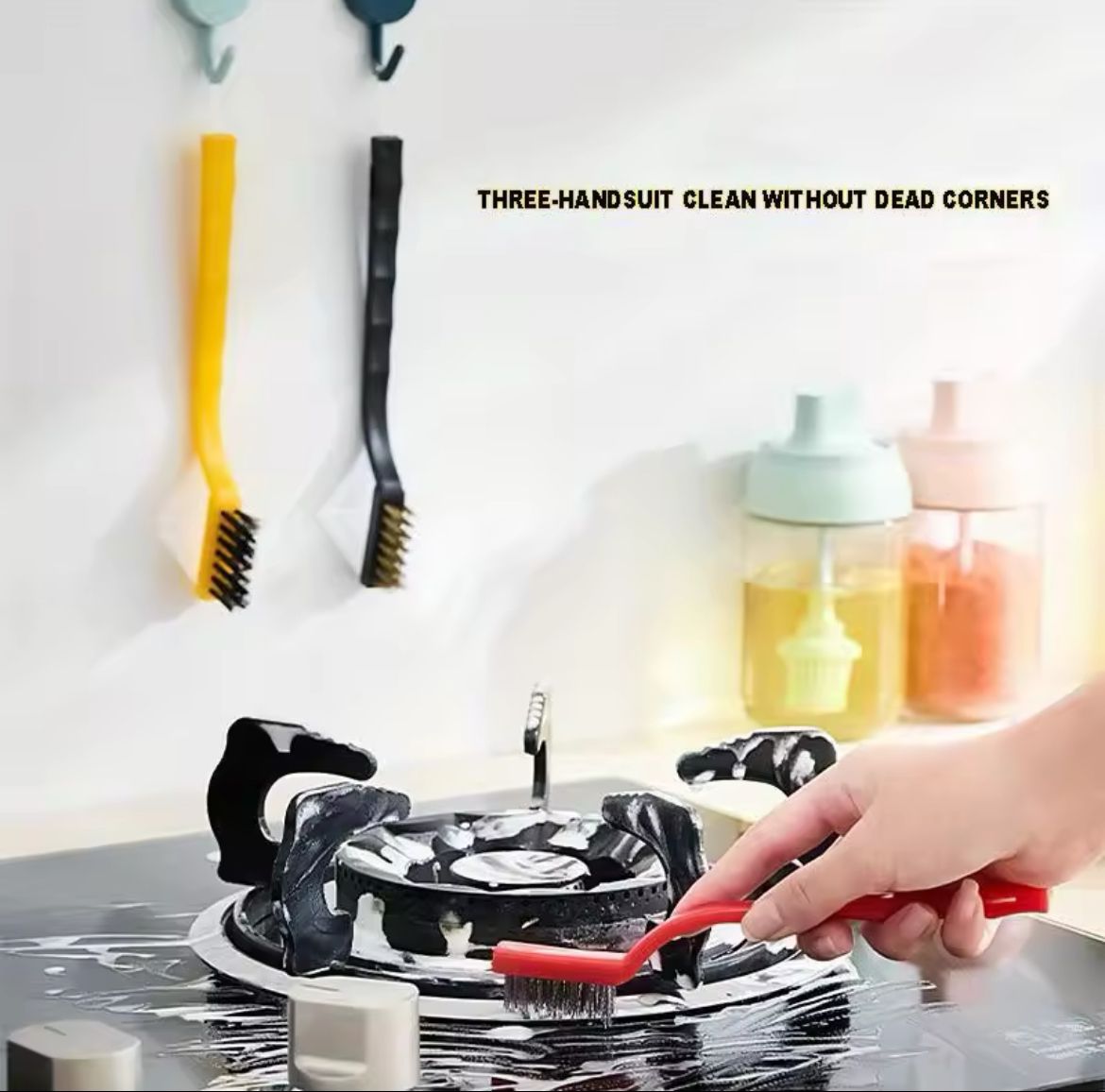 5 pcs Kitchen Cleaning Brush Set