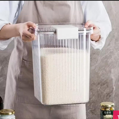 Acrylic big size cereal container Size