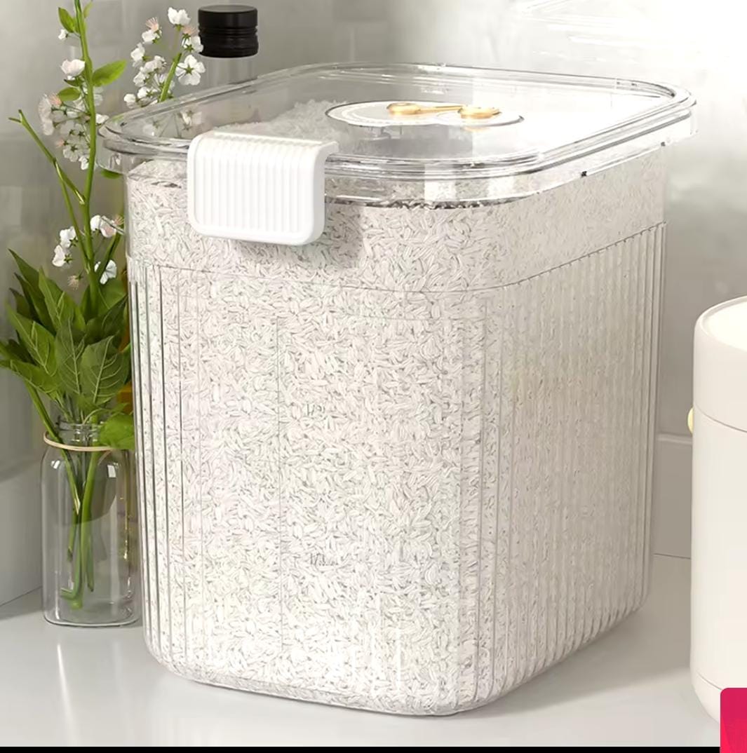 Acrylic big size cereal container Size