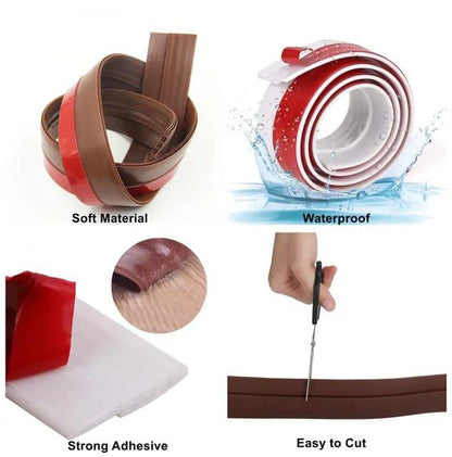Rubber  adhesive door seal strip