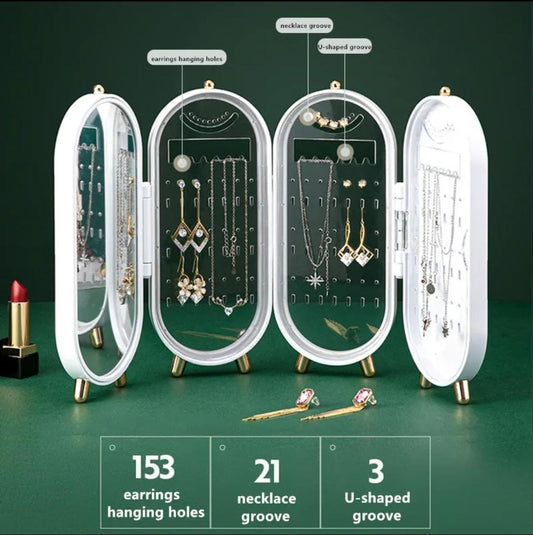 *Foldable Unique Exquisite Vintage  retro Jewelry Display Rack