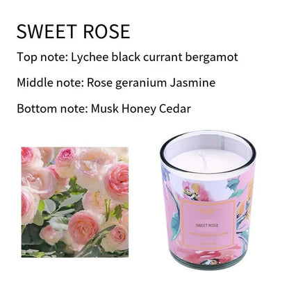 Botanical Scents Aromatherapy Scented Candles (set of 3)
