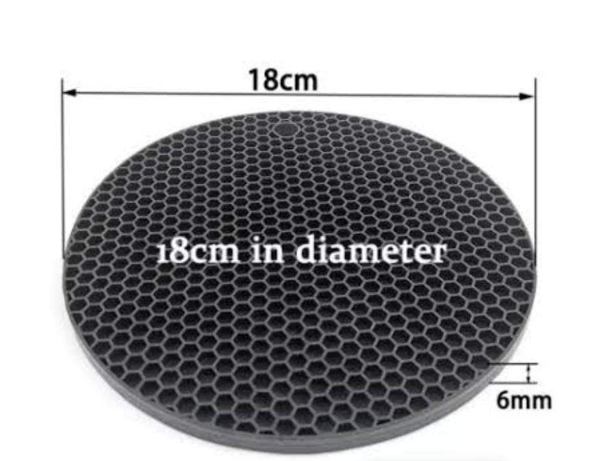 *High temperature Silicon sufuria mat