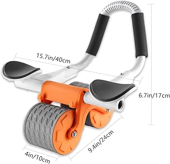 2 elbow pad automatic rebound healthy abdominal wheel