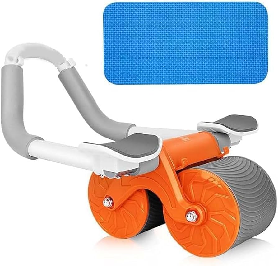 2 elbow pad automatic rebound healthy abdominal wheel