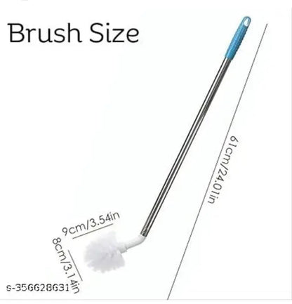 Bent gallon bottle cleaning brush