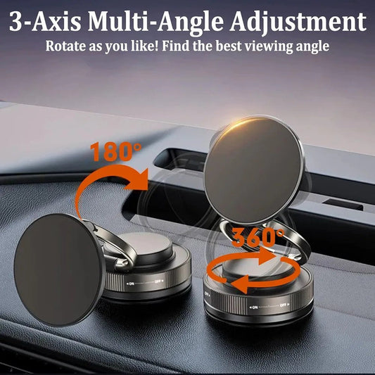 Magnetic smart cell phone holder,