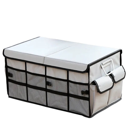 Premium Foldable Car Trunk Boot Organizer Large Multi-Compartment Storage Bin for Groceries, Tools, Baby Gear & Travel Waterproof, Durable SUV Boot Organizer | Buy in Kenya