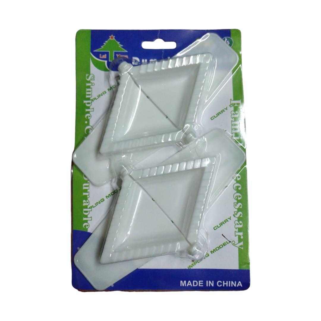 LAI YUAN Dumpling Mould (Samosa Maker) – Easy Pastry Press Tool