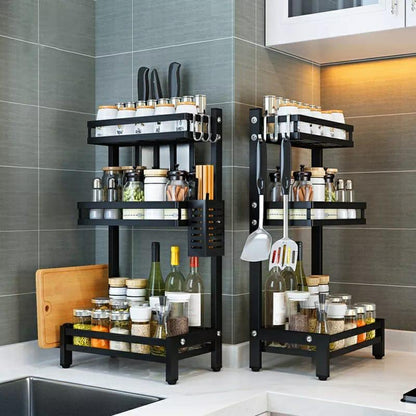 3 Tier Multi Functional Spice Storage Rack