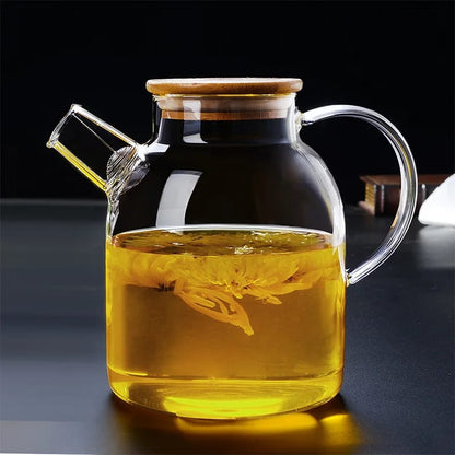 High Borosilicate Glass Teapot