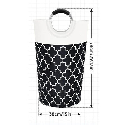 Laundry Basket 82L With Metal Handles