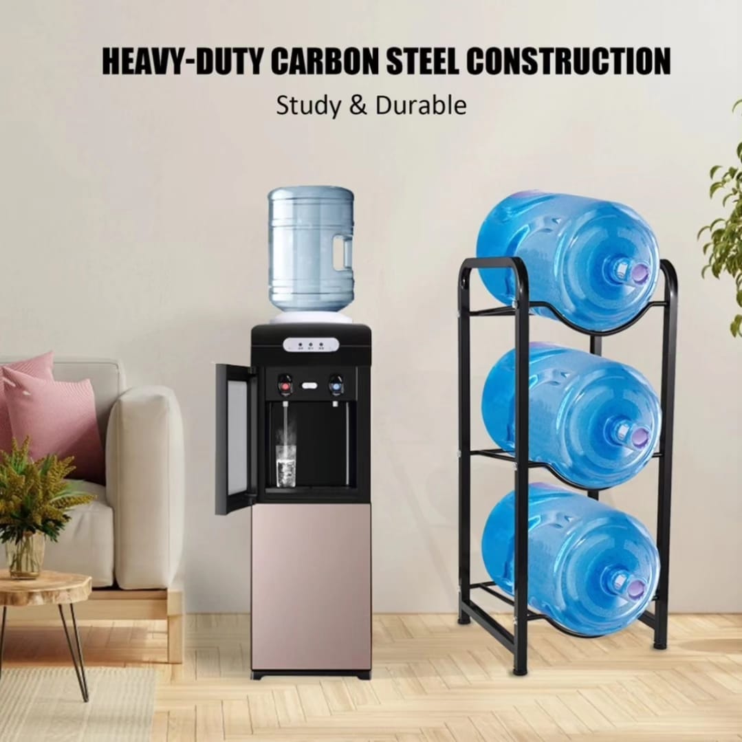 Carbon Steel Water Bottle Holder Racks Organizer Storage