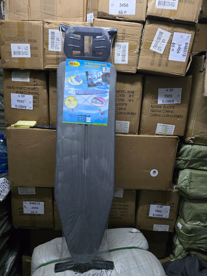 Metallic Frame Fabric Covered Ironing Board