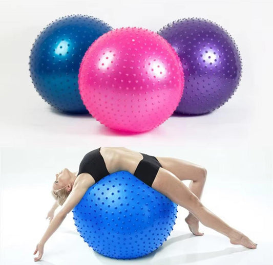 *Spike Gym Ball Large Sensory Ball Fitness Anti Burst Slip Resistant Yoga Exercise Balls