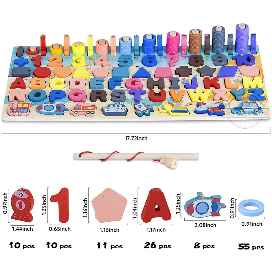 8 in 1 montessori board
