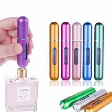 5pcs Travel mini cologne perfume spray bottle