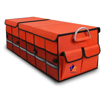 Premium Foldable Car Trunk Boot Organizer Large Multi-Compartment Storage Bin for Groceries, Tools, Baby Gear & Travel Waterproof, Durable SUV Boot Organizer | Buy in Kenya