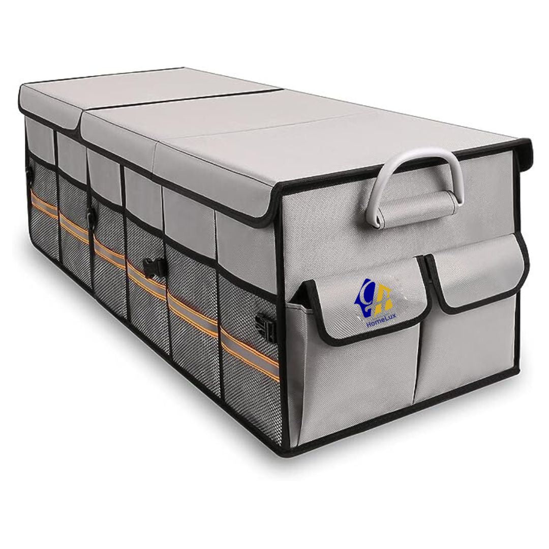 Premium Foldable Car Trunk Boot Organizer Large Multi-Compartment Storage Bin for Groceries, Tools, Baby Gear & Travel Waterproof, Durable SUV Boot Organizer | Buy in Kenya