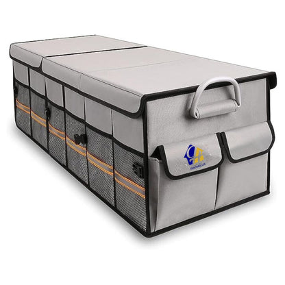 Premium Foldable Car Trunk Boot Organizer Large Multi-Compartment Storage Bin for Groceries, Tools, Baby Gear & Travel Waterproof, Durable SUV Boot Organizer | Buy in Kenya
