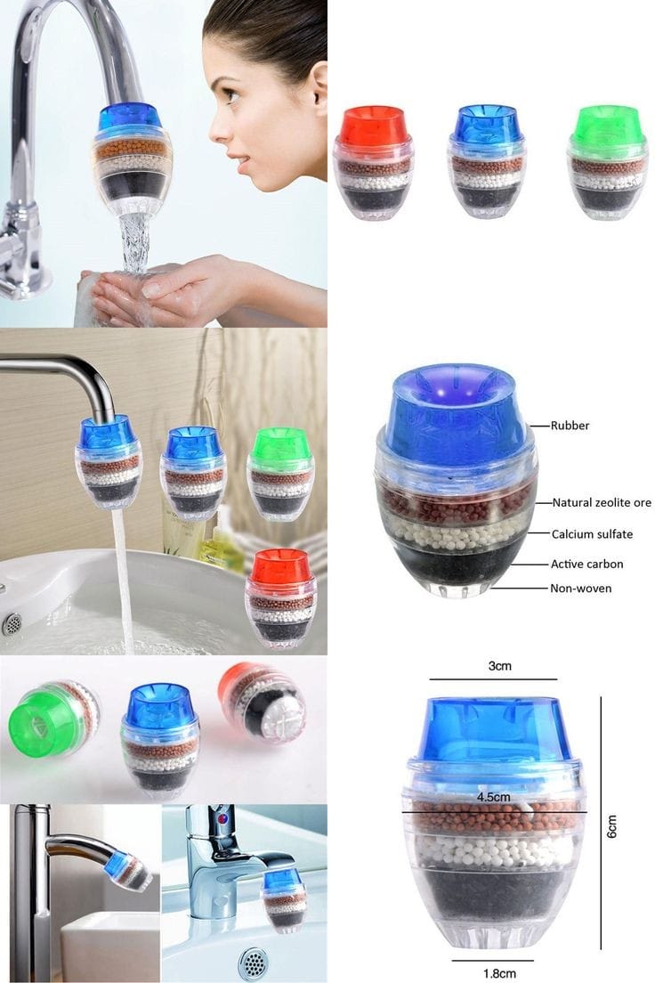 2 pcs faucet filter /Water purifier filter carbon  for household kitchen tap