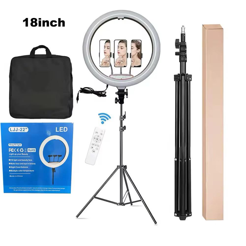21-Inch 60W LED Ring Light with 7ft Adjustable Tripod Stand + Remote