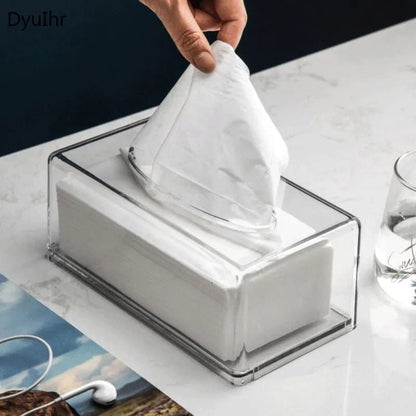 Transparent Acrylic Serviette / Napkin Holder