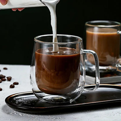 Borosilicate Double Walled Mug