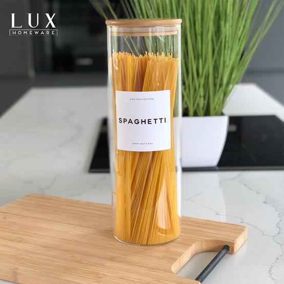 Glass Spaghetti Holder