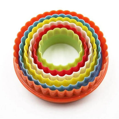 Silicon cookie cutter set