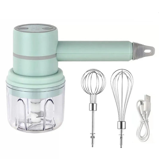 Dual purpose electric food chopper,